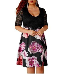 Alaster Queen NWT - Lace top party dress